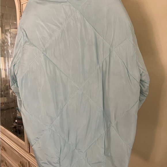 New Free People Puffer Coat light mint green Size medium - Picture 6 of 16